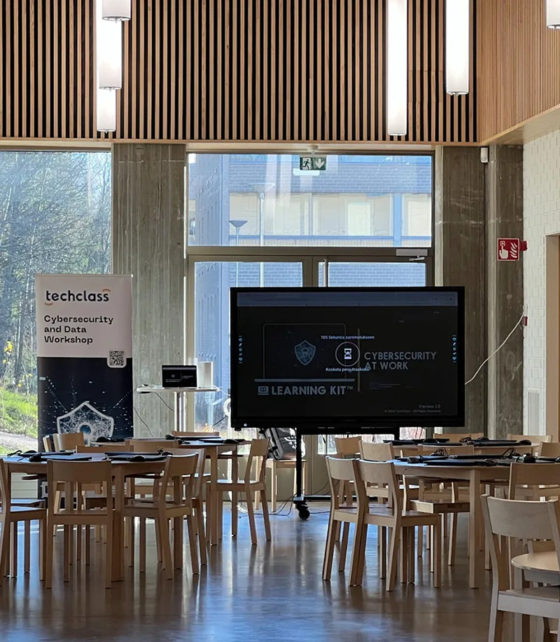 Open learning space at a TechClass Learning Center